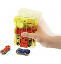 Mattel - Hot Wheels - Track Builder Unlimited Starter Track Set, inkl. 1 Auto, Aufbewahrung