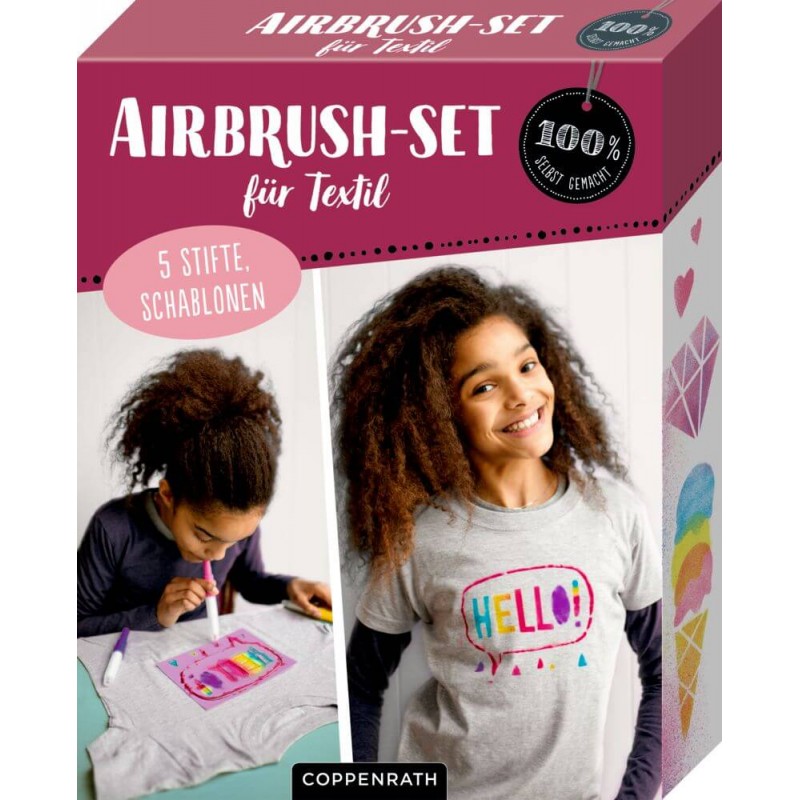 Airbrush-Set für Textil 