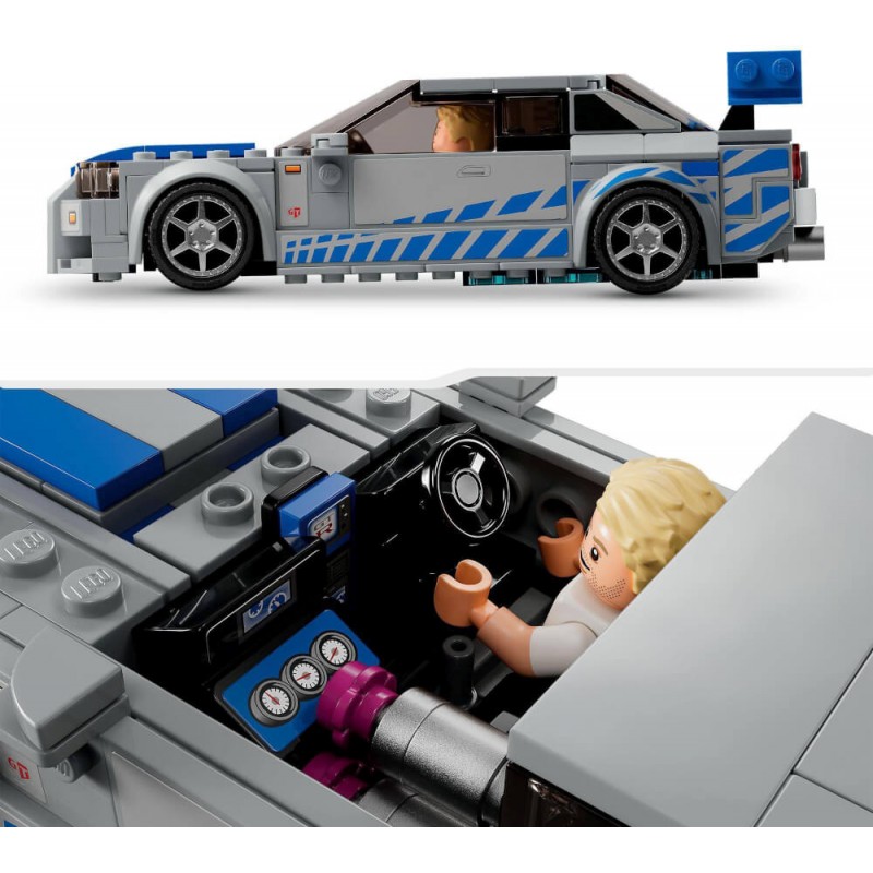 LEGO Speed Champions 76917 2 Fast 2 Furious – Nissan Skyline GT-R (R34)