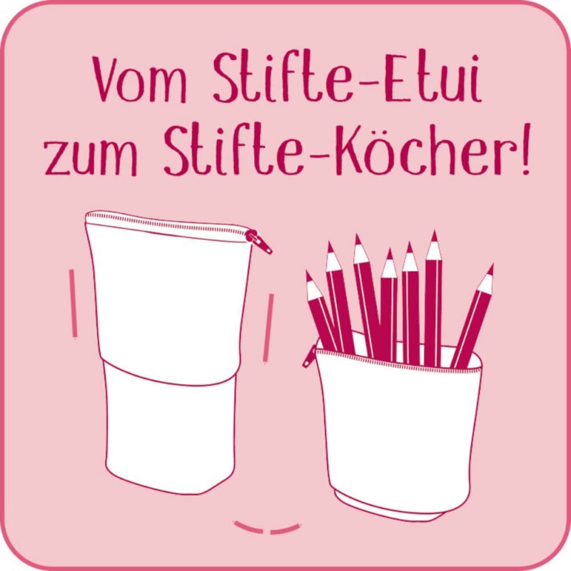 Stifte Etui 2-in-1 - Pferdefreunde