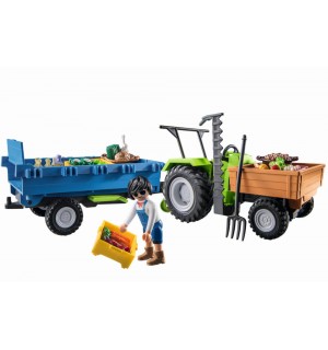 PLAYMOBIL 71249 - Country - Traktor mit Hänger_PLAYMOBIL® geobra  Brandstätter St