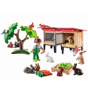 PLAYMOBIL 71252 Kaninchenstall