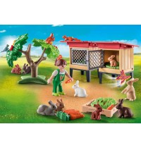 PLAYMOBIL 71252 Kaninchenstall