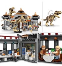 LEGO® Jurassic World™ 76961 Angriff des T. rex und des Raptors aufs Besucherzentrum