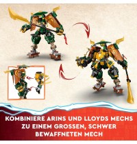 LEGO® NINJAGO 71794 Lloyds und Arins Training-Mechs