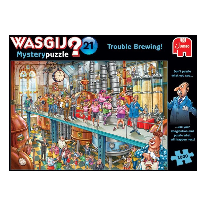 Jumbo Spiele - Wasgij Mystery 21 - Ärger bahnt sich an!