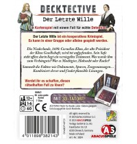 ABACUSSPIELE - Decktective - Der Letzte Wille