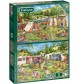 Jumbo Spiele - Camping and Caravanning - 2x 500 Teile