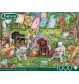 Jumbo Spiele - Puppies in the Garden