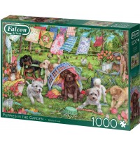 Jumbo Spiele - Puppies in the Garden