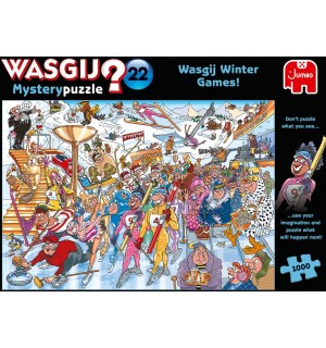 Jumbo Spiele - Wasgij Mystery 22 - Wasgij Winterspiele