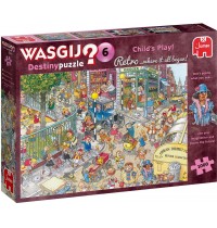 Jumbo Spiele - Wasgij Retro Destiny 6 - Kinderspiel!