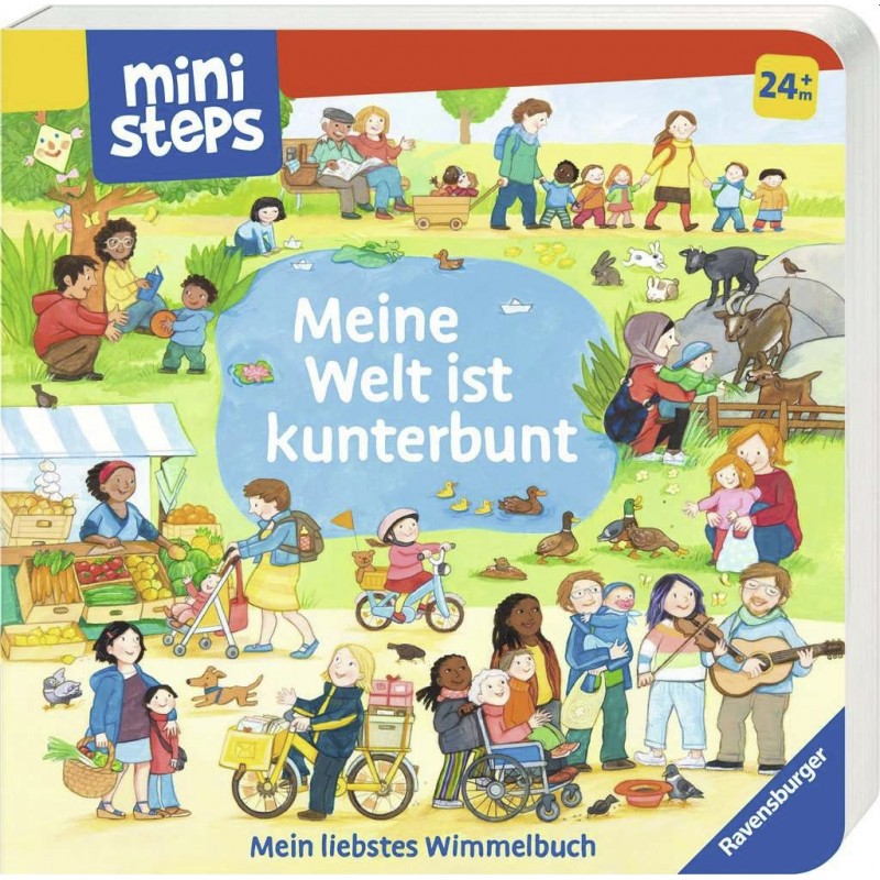 Ravensburger - ministeps: Meine Welt ist kunterbunt