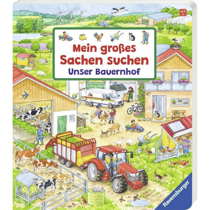 Ravensburger - Mein großes Sachen suchen: Unser Bauernhof