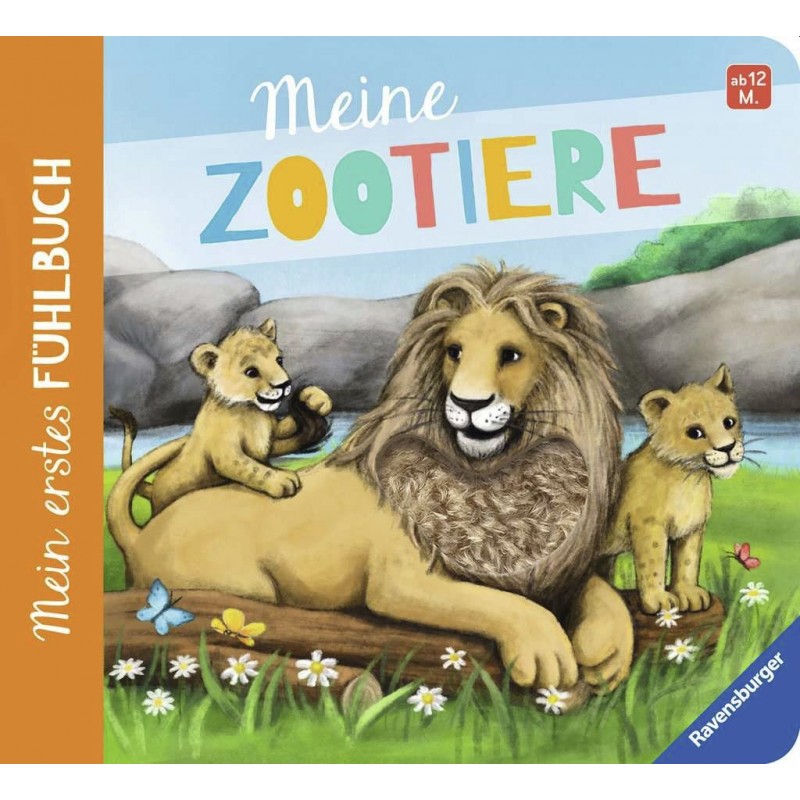 Ravensburger - Mein erstes Fühlbuch: Meine Zootiere