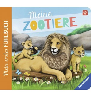 Ravensburger - Mein erstes Fühlbuch: Meine Zootiere