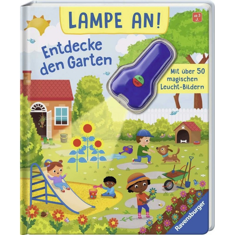 Ravensburger - Lampe an! Entdecke den Garten