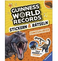 Ravensburger - Guinness World Records: Stickern & Rätseln - Dinosaurier