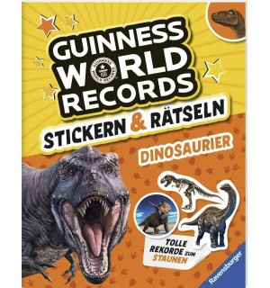 Ravensburger - Guinness World Records: Stickern & Rätseln - Dinosaurier