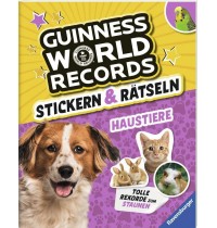 Ravensburger - Guinness World Records: Stickern & Rätseln - Haustiere