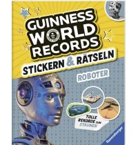 Ravensburger - Guinness World Records: Stickern & Rätseln - Roboter