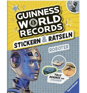 Ravensburger - Guinness World Records: Stickern & Rätseln - Roboter