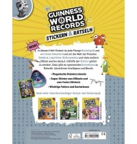 Ravensburger - Guinness World Records: Stickern & Rätseln - Roboter