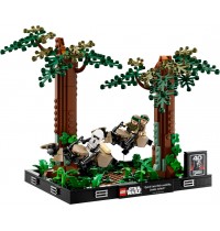 LEGO Star Wars 75353 - Verfolgungsjagd auf Endor - Diorama