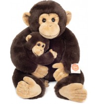 Teddy-Hermann - Schimpanse mit Baby 40 cm