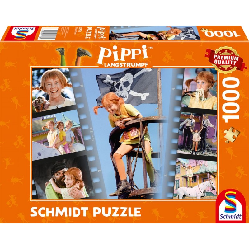 Schmidt Spiele - Pippi Langstrumpf - Sei frech und wild und wunderbar