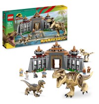 LEGO Jurassic Park 76961 - Angriff des T. rex und des Raptors aufs Besucherzentrum