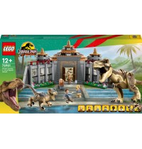 LEGO Jurassic Park 76961 - Angriff des T. rex und des Raptors aufs Besucherzentrum