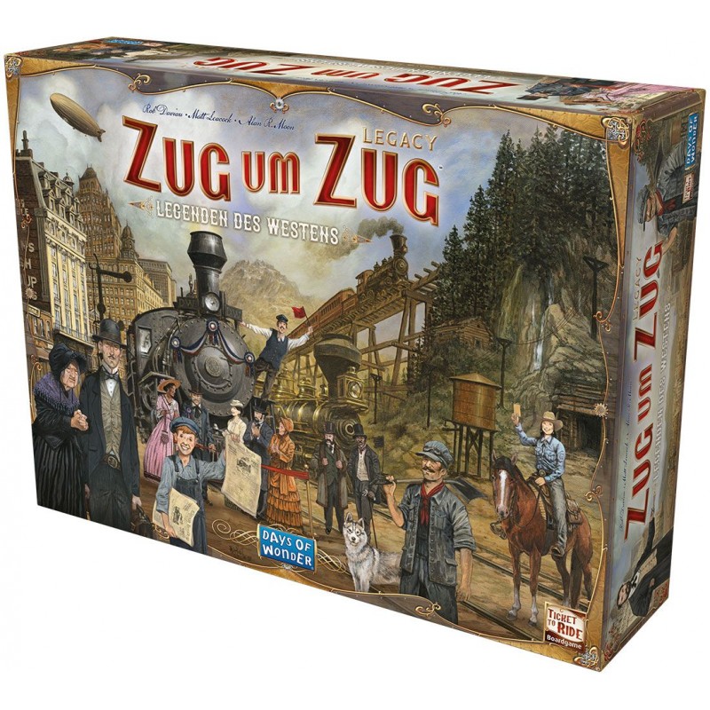 Days of Wonder - Zug um Zug Legacy: Legenden des Westens