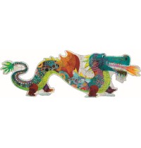 Djeco - Riesenpuzzle: Leon the dragon