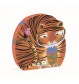 Djeco - (N) Formenpuzzle: The tiger's walk - 24pcs