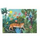 Djeco - (N) Formenpuzzle: The tiger's walk - 24pcs