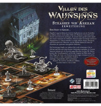 Fantasy Flight Games - Villen des Wahnsinns 2. Edition - Straßen von Arkham