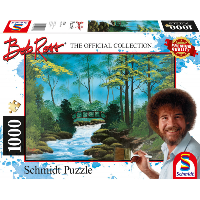 Schmidt Spiele - Bob Ross - Abgelegene Brücke