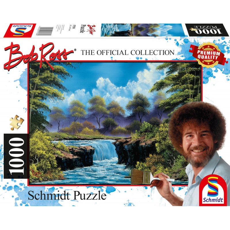 Schmidt Spiele - Bob Ross - Wasserfall auf der Lichtung