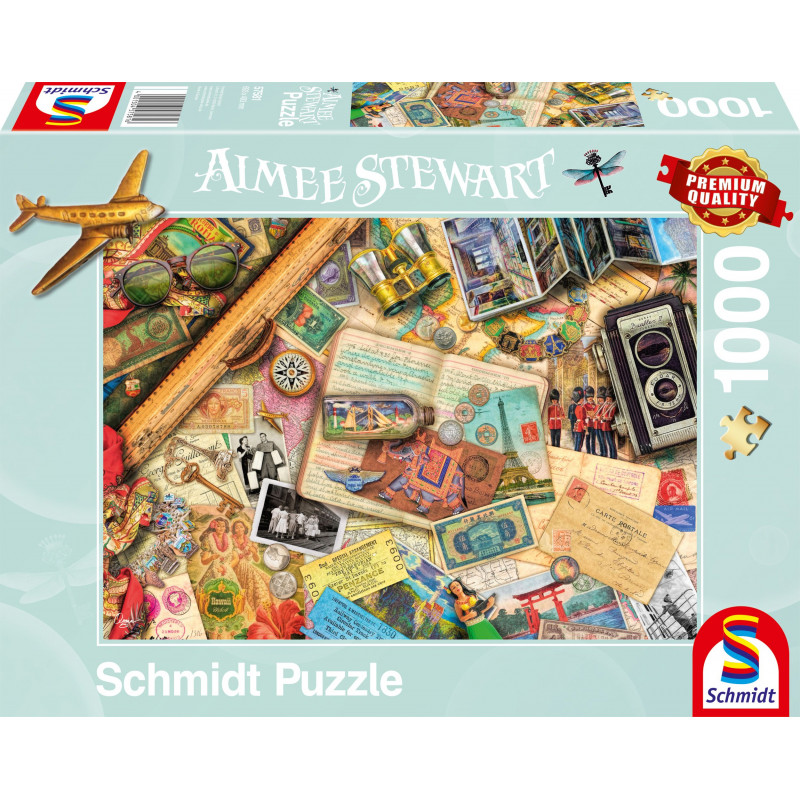 Schmidt Spiele - Aimee Stewart - Aufgetischt: Reise-Erinnerungen