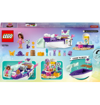 LEGO Gabby's Dollhouse 10786 - Gabbys und Meerkätzchens Schiff und Spa