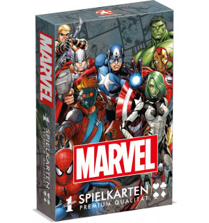 Winning Moves - Number 1 Spielkarten - Marvel Universe im Display