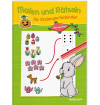 Malen und Rätseln für Kinderg 