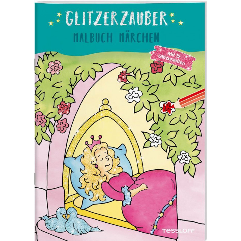 Glitzerzauber Malbuch. Märche 