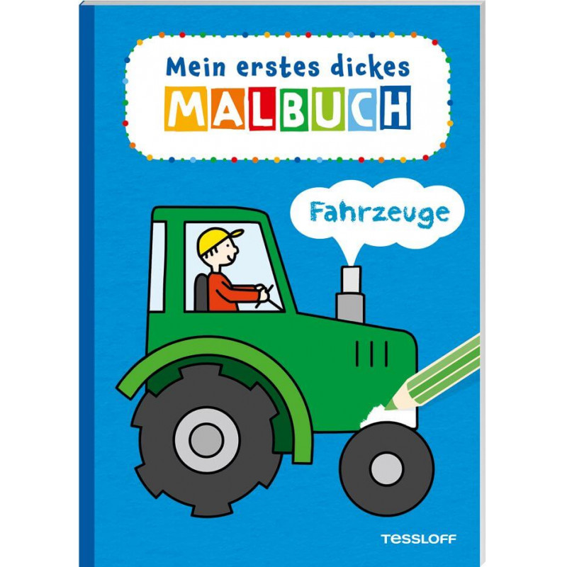 Mein erstes dickes Malbuch. F 