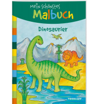 Mein schönstes Malbuch. Dinos 