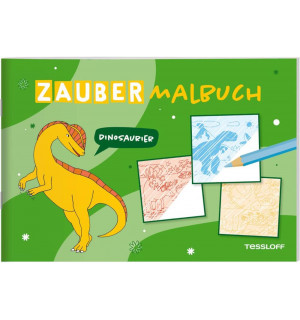 Zaubermalbuch. Dinosaurier 