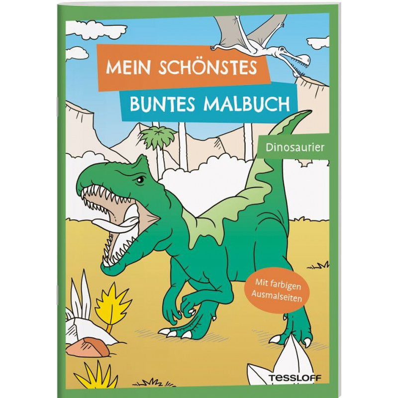 Mein schönstes buntes Malbuch 