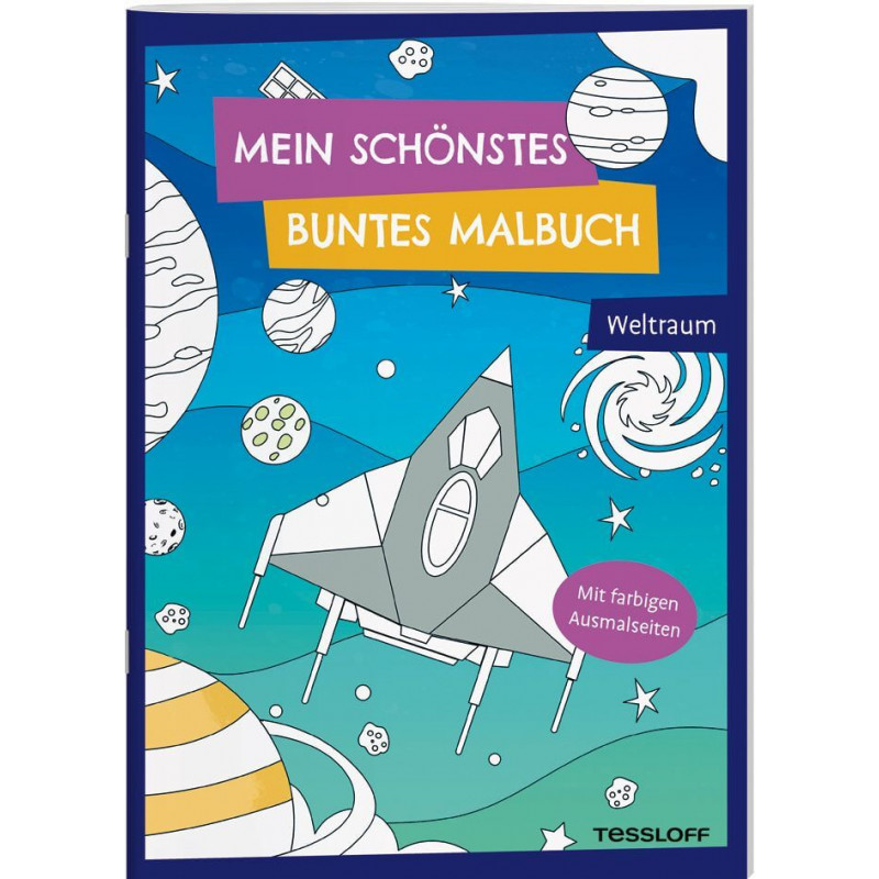 Mein schönstes buntes Malbuch 