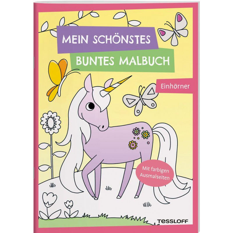 Mein schönstes buntes Malbuch 